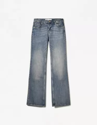 Low waist bootcut jeans