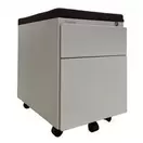 Gerenoveerd verrijdbaar ladeblok - 2 laden - Steelcase