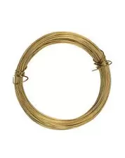 Wikkeldraad - 0,8 mm - 6 meter - goudkleurig