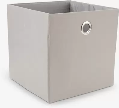 Mand GERVALD B30xL30xH30cm grijs