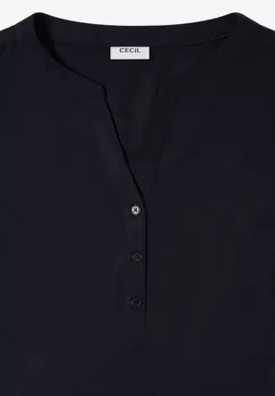 Blouse in effen kleur