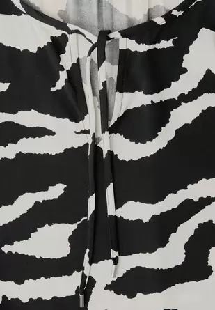 Zebra tuniek met linten