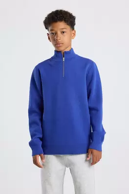 Konrad half zip trui