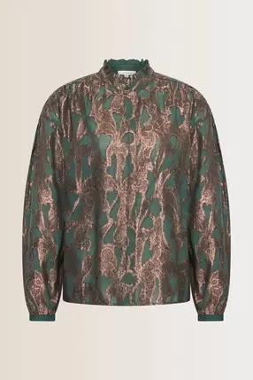 Jacquard blouse