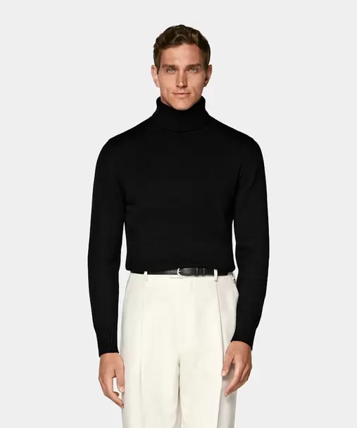 Black Turtleneck