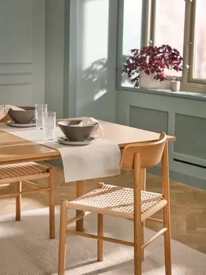 Tafelloper DILL 35x300 beige