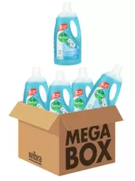 Dettol allesreiniger Katoenfris 1 liter megabox 4 flessen