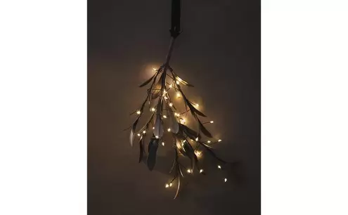 MIDDELGROTE TAK MET BLADEREN EN LICHTJES