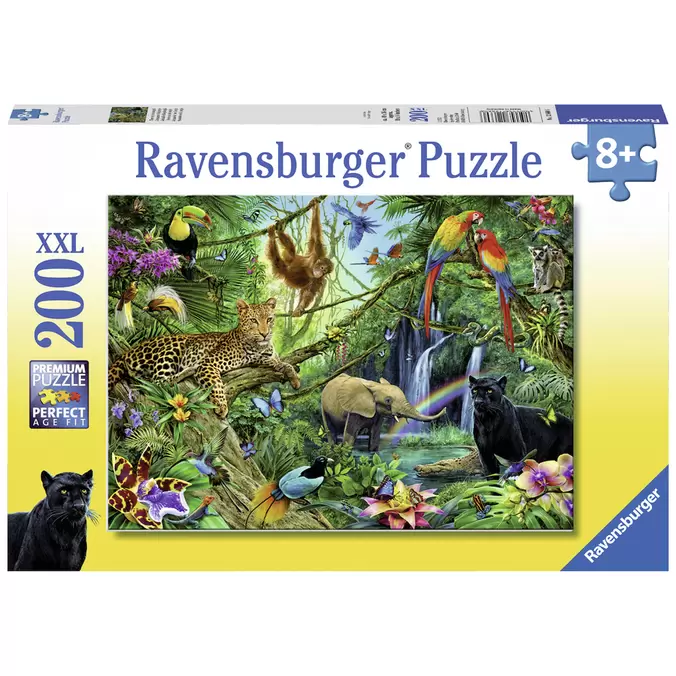 Ravensburger Puzzel Dieren In De Jungle200 Stukjes XXL