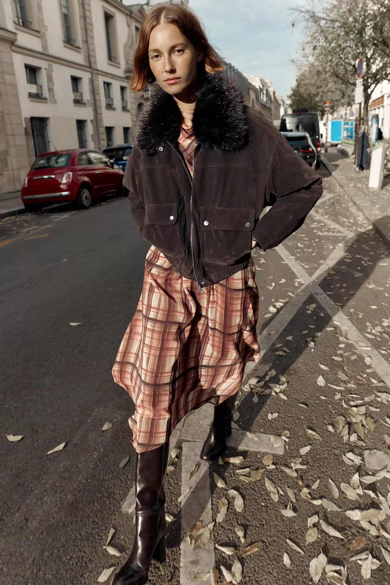 OVERSIZED BOMBERJACK MET REVERS VAN NEPBONT