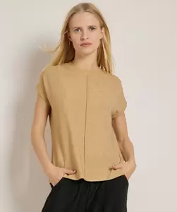 glitter t-shirt met naad