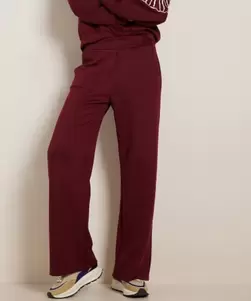 wide fit broek soft jersey