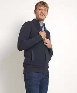 vest met nylon details