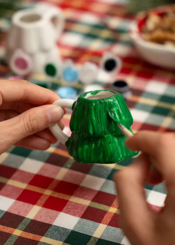 DIY hangende mokdecoratie