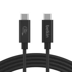 Belkin Connect - USB4 kabel + 20Gbps - Zwart