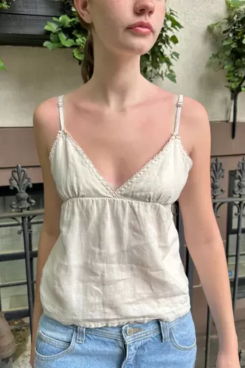 Product Name:Edith Linen Tank