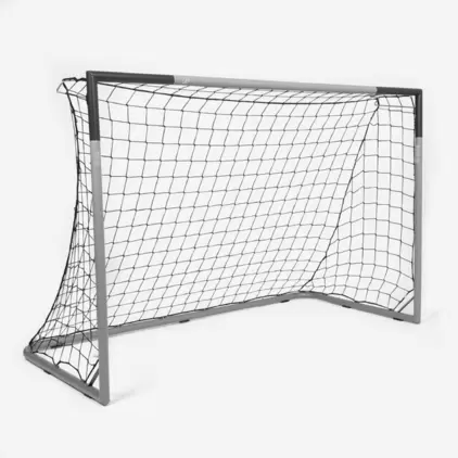 Voetbaldoeltje Classic Goal UEFA Europa League maat M (180x120cm) donkergrijs