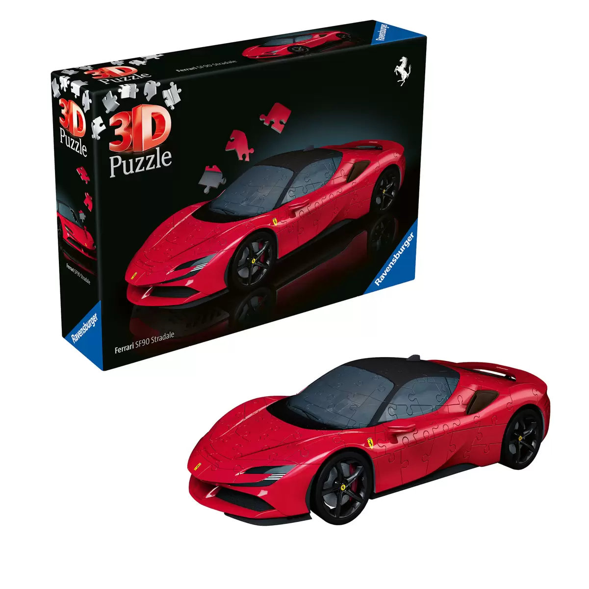Ravensburger - 3D Puzzel - Ferrari SF90 Stradale108 stukjes