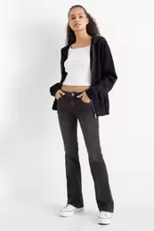 Bootcut jeans - low waist