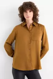 Satijnen blouse
