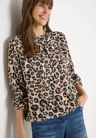 Leo blouse met lange mouwen