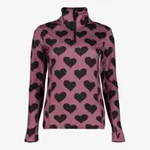 Mountain Peak dames skipully met rits hartjes
