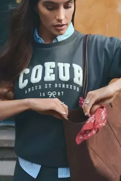 "Coeur" sweatshirt