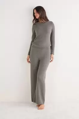 100% Cashmere Palazzo Pants
