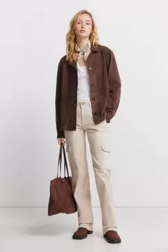 Cotton cargo trousers