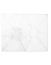 Panduro strijkkralen - onderplaat letters & cijfers