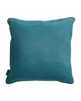Sierkussen 45x45cm Panama sea blue met paspel