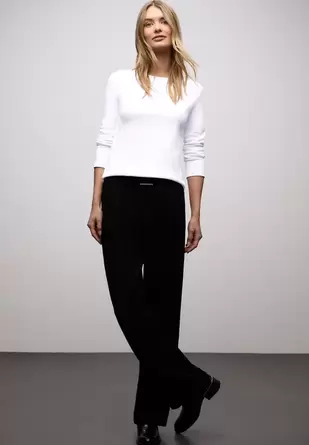 Shirt met knoopdetails