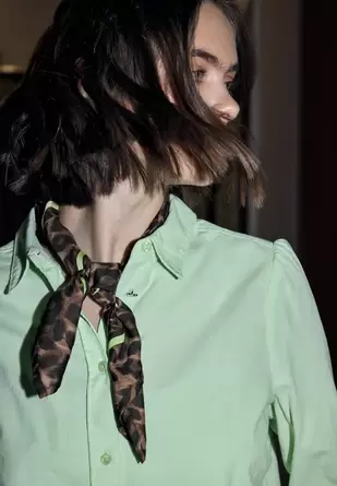 Leo satijnen bandana