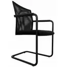 Bezoekers/vergaderstoel Refurbished - Zwart