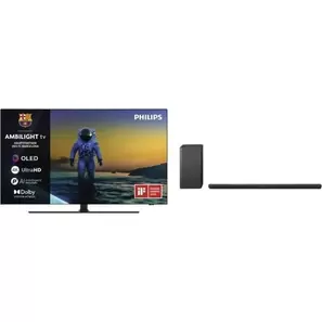 EP:Bundel Philips 65OLED850/12 4K TV & TAB6309 Soundbar