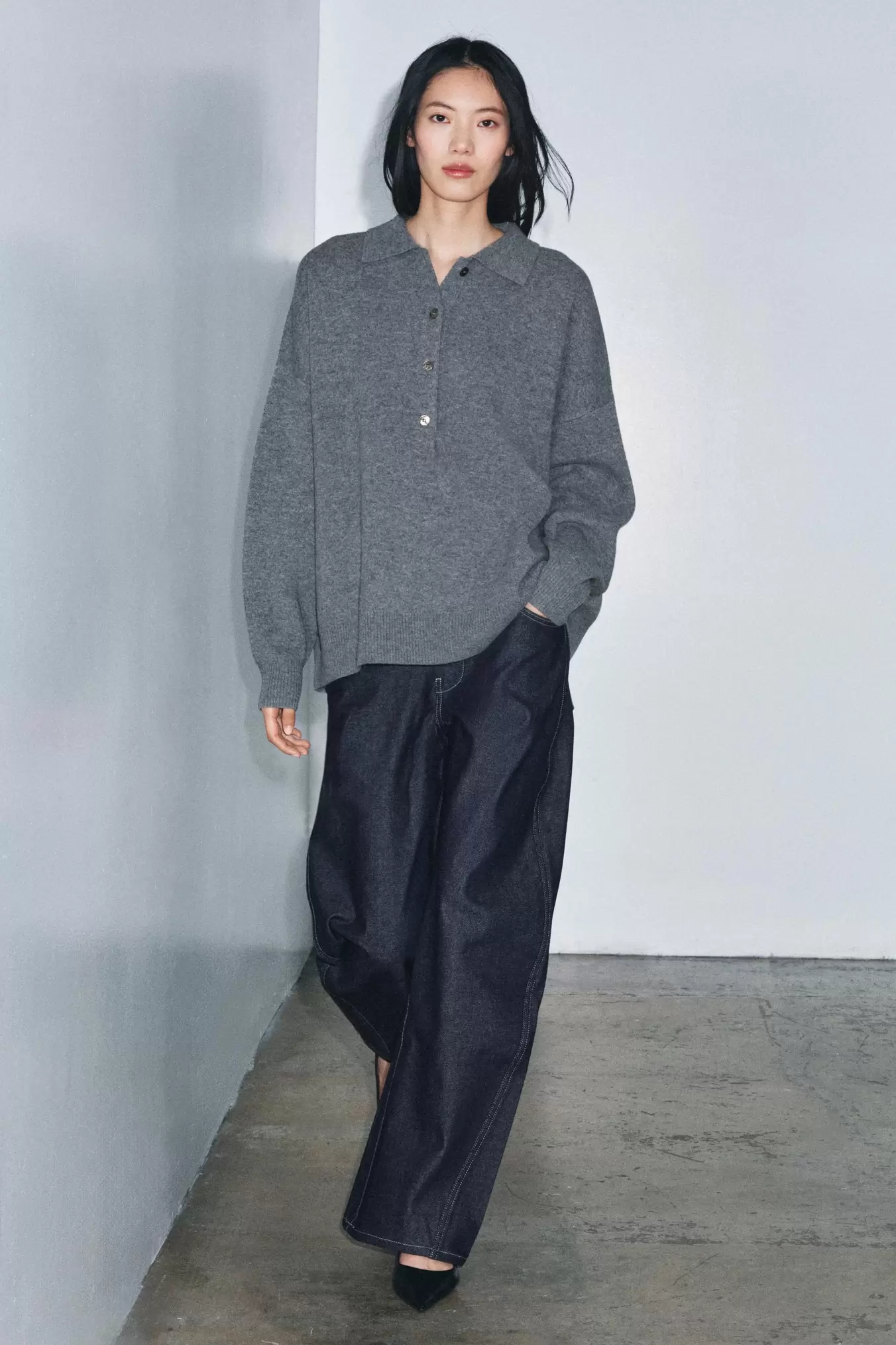 POLO VAN 95% EFFEN WOL