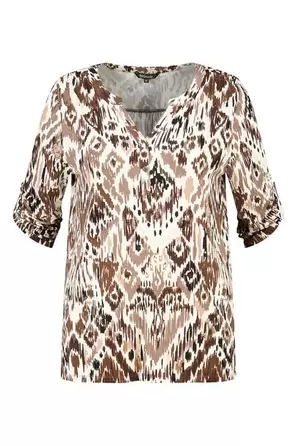 Top met print