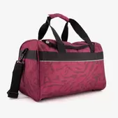 Osaga sporttas met panterprint 26 liter bordeauxrood