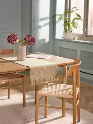 Tafelloper ULLVIER 38x150 naturel/beige