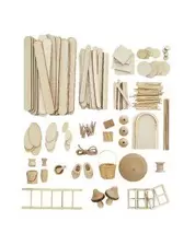 Miniaturen - poppenhuis basisset 147-delig