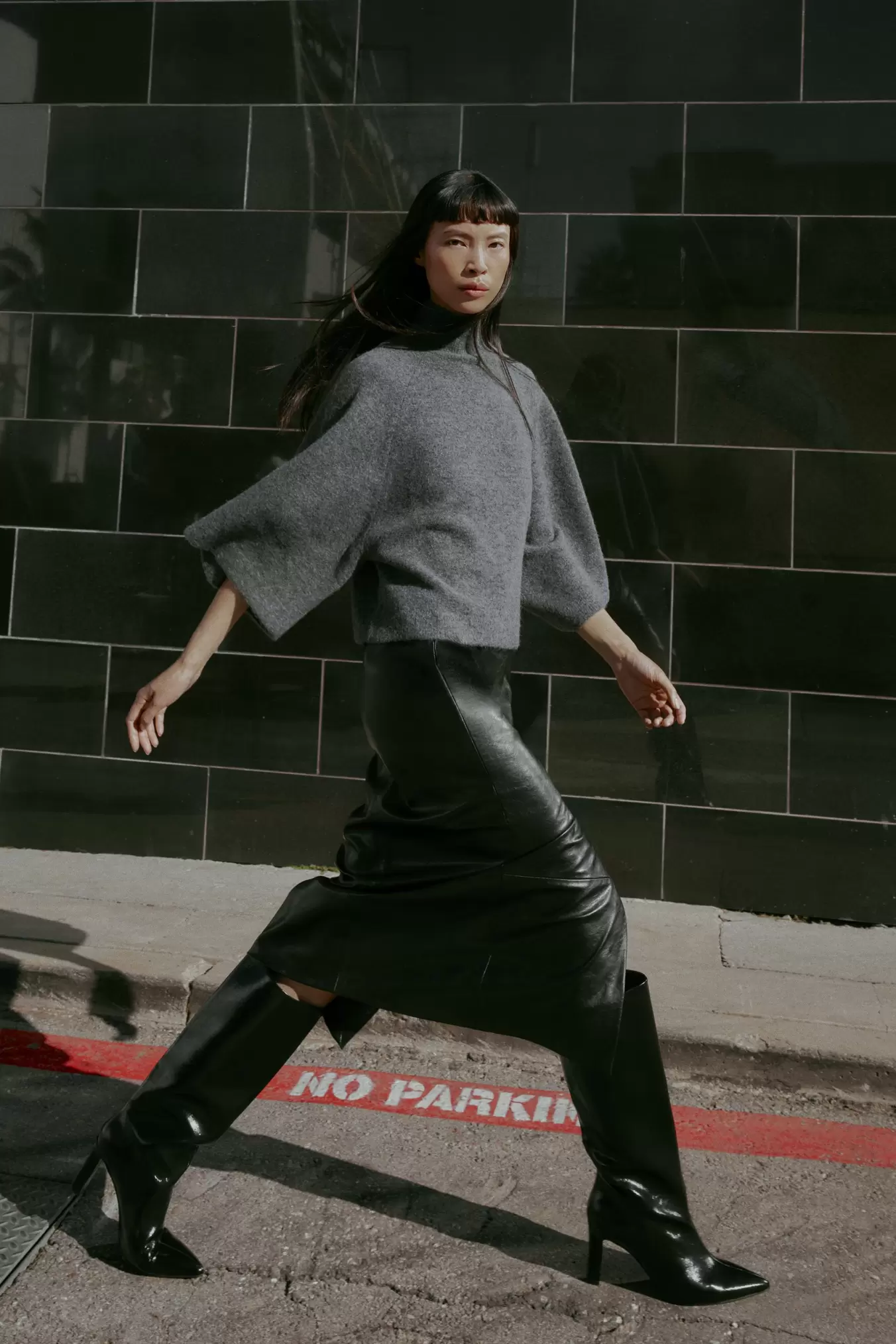 TRICOT TRUI MET WIJDE MOUWEN