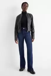 Flared jeans - high waist