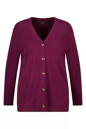 Vest met gouden hartjesknopen