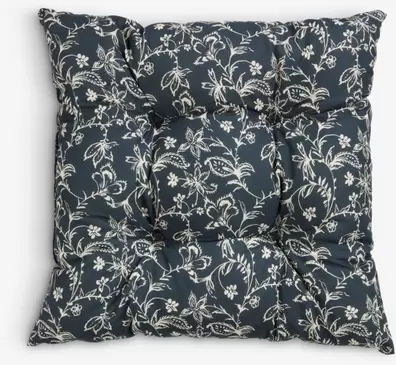 Stoelkussen SELJE 40x40x8 donkerblauw