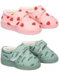 Kinder pantoffels print maat 22/23 – 28/29