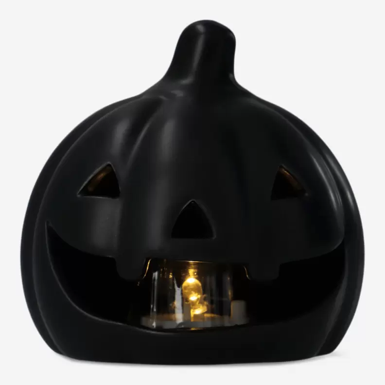 Lichtgevende zwarte pompoen - Klein
