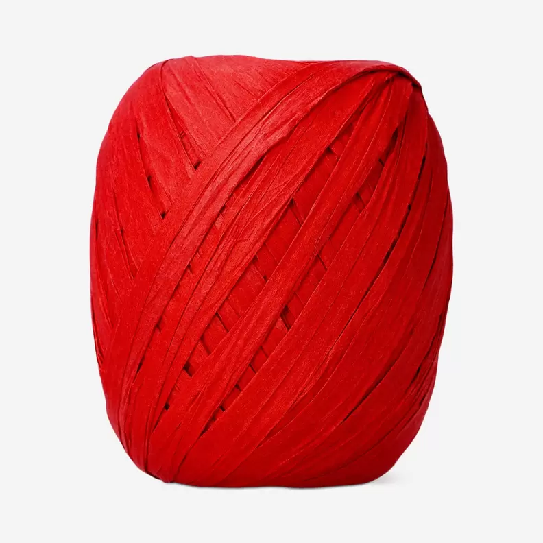 Rood papieren lint - 35 m