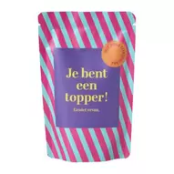 Jij bent een topper citroencake bakmix