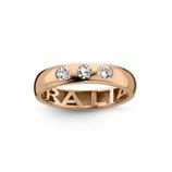 Nomelli Gioia "Promessa Pietra" 4,5mm ring (9k rose-gold) (CZ:3x3mm)