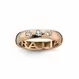 Nomelli Gioia "Promessa Pietra" 4,5mm ring (9k rose-gold) (CZ:3x3mm)